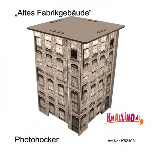 Altes Fabrikgebäude Photohocker