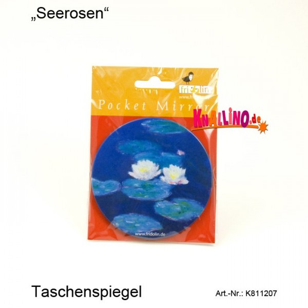 Seerosen Taschenspiegel