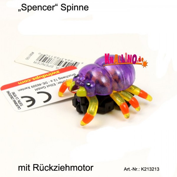 Spencer Spinne mit Rückziehmotor