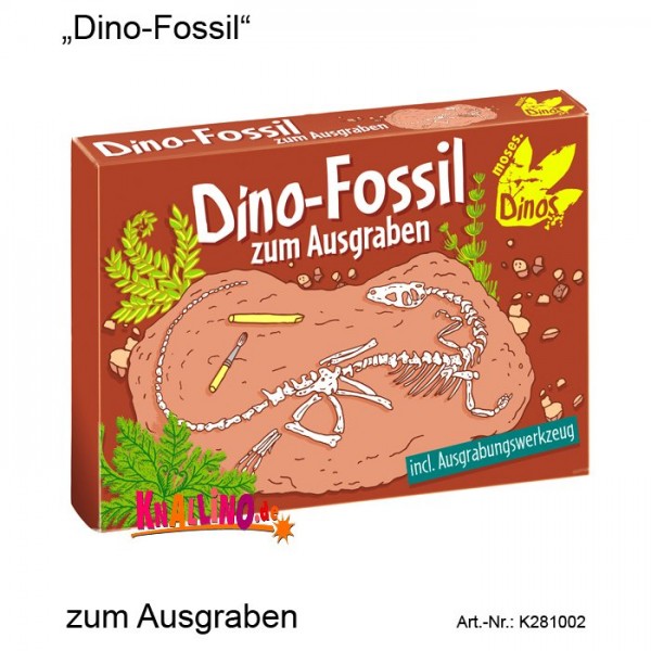 Dino-Fossil zum Ausgraben