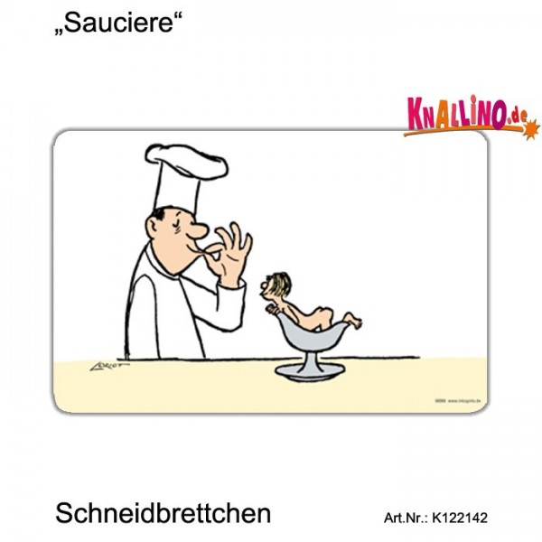 Sauciere Schneidbrettchen