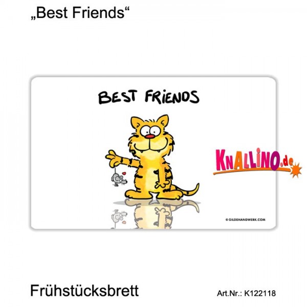 Best Friends Frühstücksbrett