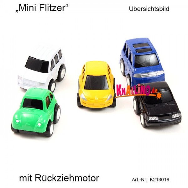 Mini Flitzer mit Rückziehmotor