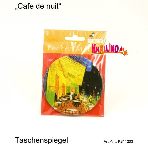 Cafe de nuit Taschenspiegel