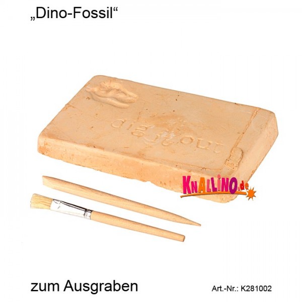 DinoFossil zum Ausgraben Dinothek Themenwelt KNALLiNO.de