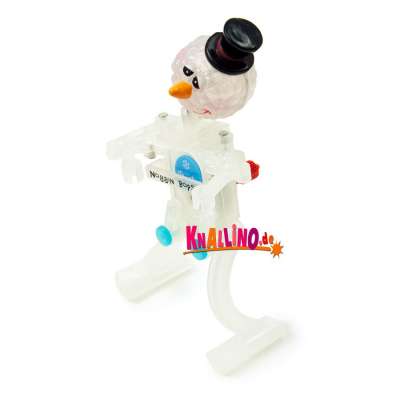 4x Weihnachts-Aufziehspielzeug - Schneemann, Weihnachtsmann, Rentier & Bär Für Kinder