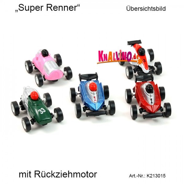 Super Renner mit Rückziehmotor