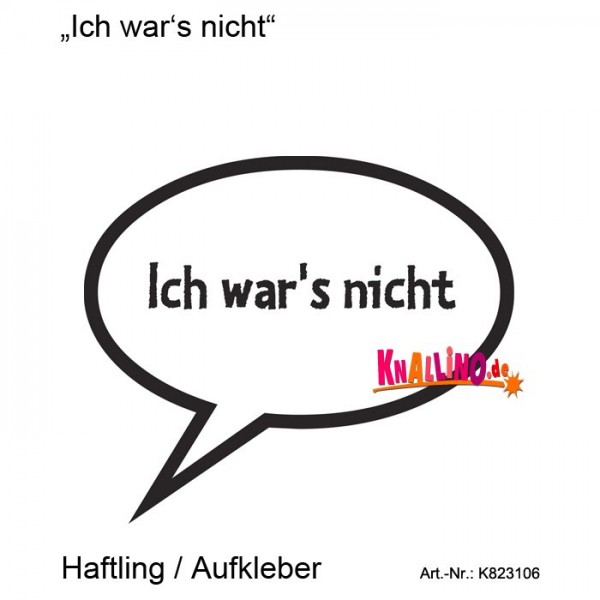 Ich war&#039;s nicht Haftling