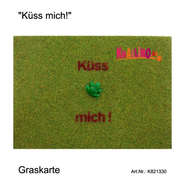 Küss mich! Graskarte