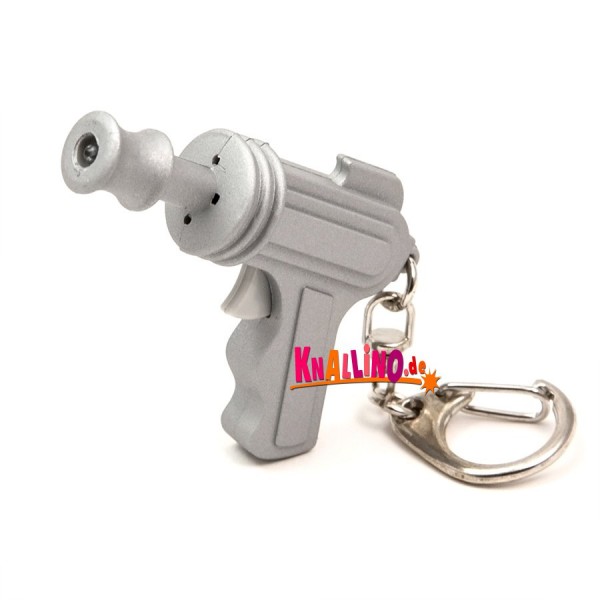 Kikkerland Space Gun Laserpistole LED Schlüsselanhänger 2016