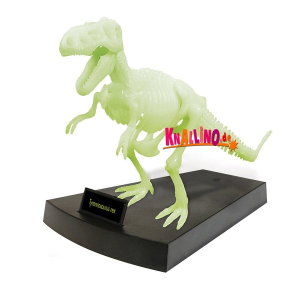 Geoworld Jurassic Night T-Rex-Skelett phosphoreszierendes Dinoskelett