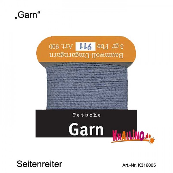 Garn Seitenreiter Lesezeichen