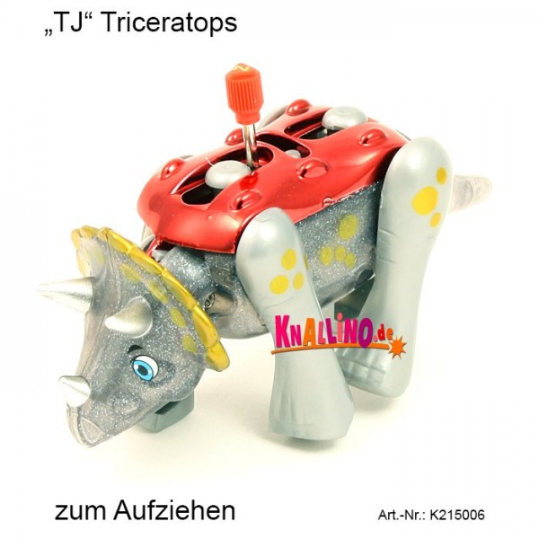 TJ Triceratops zum Aufziehen