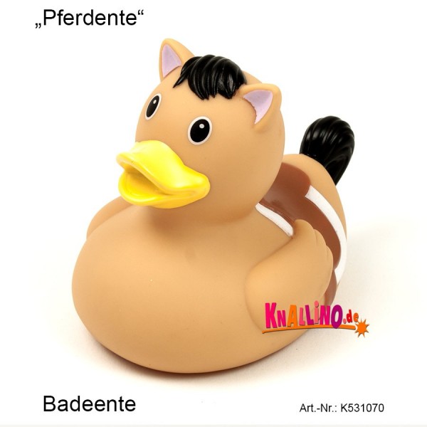 Pferdente Badeente