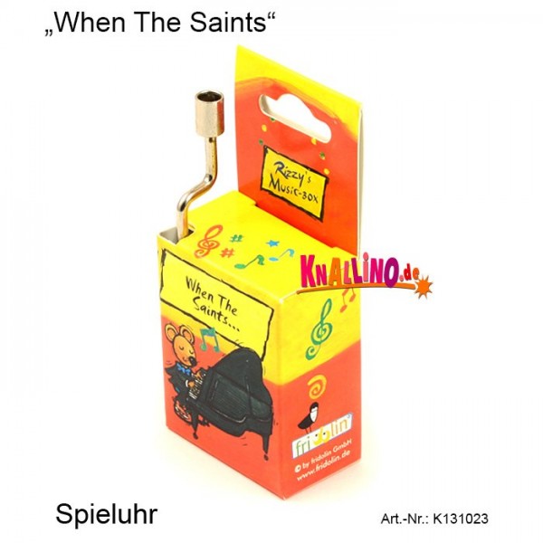 When The Saints... Rizzy&#039;s Music Box Spieluhr
