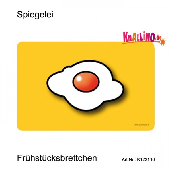 Spiegelei Frühstücksbrettchen