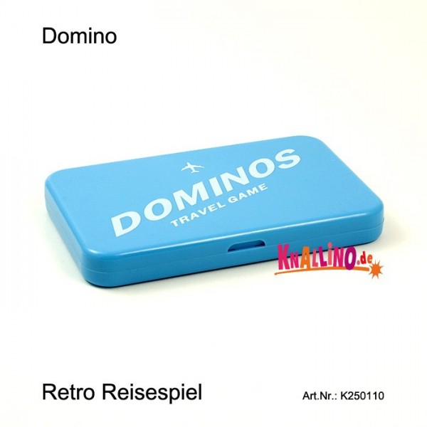 Domino Reisespiel im Reisepassformat