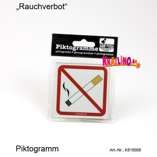 Rauchverbot Piktogramm